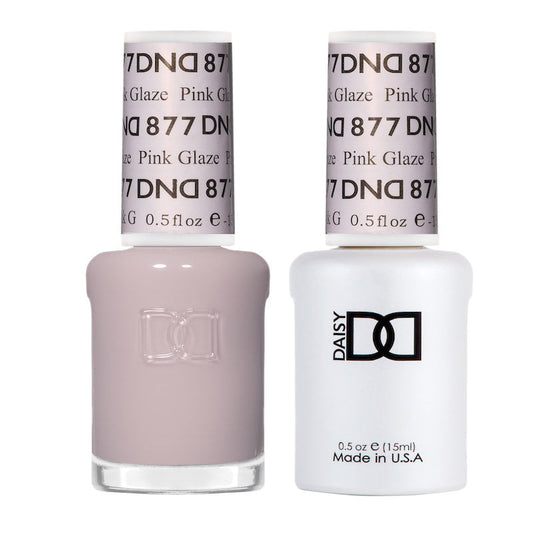 DND Gel & Lacquer Duo - Pink Glaze #877