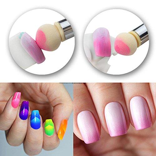 Diamond Nail Art Gradient Ombre Sponge Brush